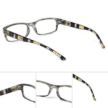Load image into Gallery viewer, Fashion Print Reading Glasses Women Men Anti Blue Light Glasses Computer Goggles Eye Protection For Men And Women  Portable High-definition  Lens Retro Magnifier Eyewear Diopter +1.0~+4.0

