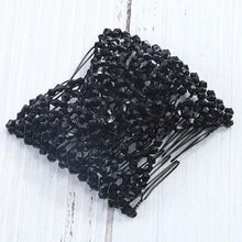 Load image into Gallery viewer, Fashion Professional Hair Comb Ladies Magic Beads Elasticity Double Bead String Clamp Stretchy Gorgeous Hair Accessories For Women for Valentine's Day
