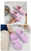Load image into Gallery viewer, Fashion Sandal Clogs Women Slippers Soft Bottom Beach Sandals Women Clog Sandals Breathable Ankle-Wrap EVA Clogs Slippers For Women Fashion Comfortable Slip On Slides Shoes

