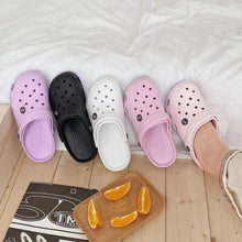 Load image into Gallery viewer, Fashion Sandal Clogs Women Slippers Soft Bottom Beach Sandals Women Clog Sandals Breathable Ankle-Wrap EVA Clogs Slippers For Women Fashion Comfortable Slip On Slides Shoes
