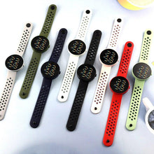 Load image into Gallery viewer, Fashion Silicone Watch Children Electronic Sport LED Touch Digital Screen Wrist Watch Boys Girls Ultra-Thin Digital Sports Watch Stainless Steel Fashion Wrist Watch For Men Women
