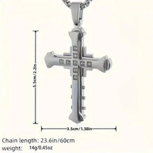Load image into Gallery viewer, Fashion Simple Cross Pendant Necklace For Men And Women

