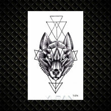 Load image into Gallery viewer, Fashion Small Sexy Black Temporary Waterproof Tattoo Cute Star Heart Tattoos Sticker Body Finger Tattoo For Kids Womens
