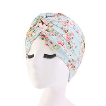 Load image into Gallery viewer, Fashion Soft Cotton Print Inner Headdress Lightweight Turban Elegant Bonnet Hijab Caps Arab Wrap Hijab Headscarf Hat For Woman
