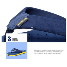 Load image into Gallery viewer, Fashion Summer Big Size Youth Slippers For Men Women Massage Non-Slip Cool Outside Flip Flops Breathable Thick-Soled Slippers
