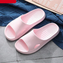 Load image into Gallery viewer, Fashion Summer Women's Flip-Flops Slippers Shoes For Women Open Toe Clear Women Outdoor Flat Beach Slides Soft Lightweight Sandals For Women Anti Slip Casual Slippers Shower Beach Pool Bathroom Flat Slides Shoes
