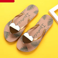 Load image into Gallery viewer, Fashion Summer Women's Flip-Flops Slippers Shoes For Women Open Toe Clear Women Outdoor Flat Beach Slides Soft Lightweight Sandals For Women Anti Slip Casual Slippers Shower Beach Pool Bathroom Flat Slides Shoes
