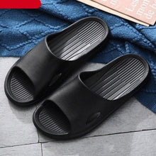 Load image into Gallery viewer, Fashion Summer Women's Flip-Flops Slippers Shoes For Women Open Toe Clear Women Outdoor Flat Beach Slides Soft Lightweight Sandals For Women Anti Slip Casual Slippers Shower Beach Pool Bathroom Flat Slides Shoes
