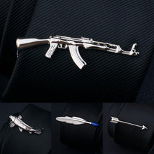 Load image into Gallery viewer, Fashion Tie Clips Men's Metal Necktie Bar Tie Bar Clip Men's Daily Tie Clip Accessories Unique Modern Stainless Steel Fashion Business Tie Bar Formal Shirt Wedding Ceremony Gold Tie Clip Men's Party Gifts
