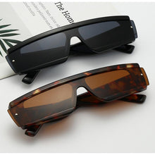 Load image into Gallery viewer, Fashion Trendy Chunky Frame 90s Rectangle Popular &amp; Unique Square Small Sunglasses For Women &amp; Men Rectangle Personalized Sun Glasses Design Outdoor Decent Shades Eyewear
