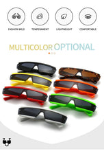Load image into Gallery viewer, Fashion Trendy Chunky Frame 90s Rectangle Popular &amp; Unique Square Small Sunglasses For Women &amp; Men Rectangle Personalized Sun Glasses Design Outdoor Decent Shades Eyewear
