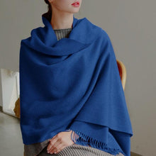 Load image into Gallery viewer, Fashion Winter Soft Wool Scarf Thickening Cashmere Lightweight Scarves Elegant Scarves Cashmere Escharpe Scarfs Lightweight Shawls Hijabs Shawls Scarves Warm Warps For Women
