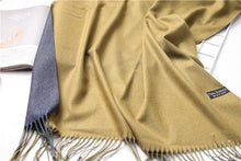 Load image into Gallery viewer, Fashion Winter Solid Soft Scarf Cashmere Lightweight Scarves Shawls Cashmere Escharpe Scarfs Lightweight Shawls Hijabs Shawls Escharpe Elegant Wrap Blanket Bandana Tassel For Lady
