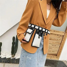 Load image into Gallery viewer, Fashion Women Leather Luxury Women Fanny Pack Black Retro Crossbody Shoulder Purse Wallet Party Bag For Women And Girl
