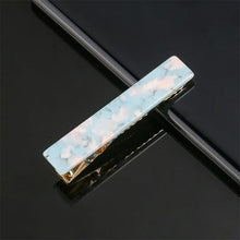 Load image into Gallery viewer, Fashion Women Metal Acetate Hair Pin Clip Leopard Hair Clip Geometric Hairpins Hairgrips Barrette Hairpin Gorgeous Hair Accessories For Women
