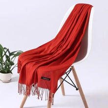 Load image into Gallery viewer, Fashion Women Scarf Winter Long Lady Shawls For Women For Winter Scarves Wraps Fashion Winter Women's Scarf Touch Shawl Wrapped Soft Warm Scarf
