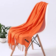 Load image into Gallery viewer, Fashion Women Scarf Winter Long Lady Shawls For Women For Winter Scarves Wraps Fashion Winter Women's Scarf Touch Shawl Wrapped Soft Warm Scarf
