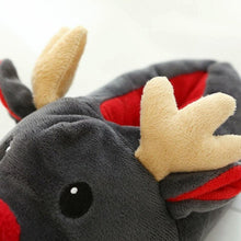 Load image into Gallery viewer, Fashion Women Warm Slippers Autumn Winter Soft Plush Christmas Deer Cotton Slippers Home Indoor Cute Slippers Warm Home Slippers Woman'S Plush Cotton Shoes Comfy Slipper For Girls Indoor Outdoor Soft Bottom Non-Slip Floor Shoes
