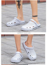Load image into Gallery viewer, Fashion Womens Mens Garden Shoes Sandal Summer Hole Rubber Clogs Slippers High Quality Garden Sandals Women's Arch Support Clogs Garden Shoes Slip-on Outdoor Beach Slippers
