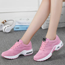 Load image into Gallery viewer, Fashion Womens Sneakers Air Cushion Soft Bottom Running Shoes Outdoor Mesh Breathable Tennis Shoes Comfortable Women Casual Shoes Trainers Running Shoes
