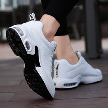 Load image into Gallery viewer, Fashion Womens Sneakers Air Cushion Soft Bottom Running Shoes Outdoor Mesh Breathable Tennis Shoes Comfortable Women Casual Shoes Trainers Running Shoes
