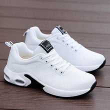 Load image into Gallery viewer, Fashion Womens Sneakers Air Cushion Soft Bottom Running Shoes Outdoor Mesh Breathable Tennis Shoes Comfortable Women Casual Shoes Trainers Running Shoes

