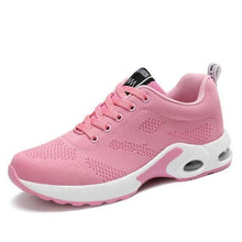Load image into Gallery viewer, Fashion Womens Sneakers Air Cushion Soft Bottom Running Shoes Outdoor Mesh Breathable Tennis Shoes Comfortable Women Casual Shoes Trainers Running Shoes
