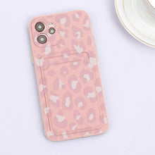 Load image into Gallery viewer, Fashionable Anti-Scratch Soft Lining Protective Case For iPhone Cases Card Holder Cute Flower Heart Phone Case For iPhone 12 13 Mini Pro Beautiful Design  Soft Iphone Case
