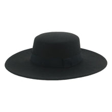 Load image into Gallery viewer, Fashionable Fedora Hats Women Wide Brim Dress Caps  Women's Fedora Hats Elegant Wide Brim Fedora Hat  Wedding Men Hat Warm Retro Style Belt 56-58cm
