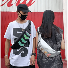 Load image into Gallery viewer, Fashionable Flash Reflective Chest Bag Iridescent Belt  Bum Bag For Travel Festival Sports Unisex Waist Bags
