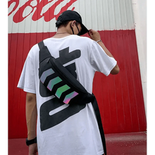 Load image into Gallery viewer, Fashionable Flash Reflective Chest Bag Iridescent Belt  Bum Bag For Travel Festival Sports Unisex Waist Bags
