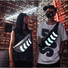Load image into Gallery viewer, Fashionable Flash Reflective Chest Bag Iridescent Belt  Bum Bag For Travel Festival Sports Unisex Waist Bags

