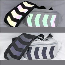 Load image into Gallery viewer, Fashionable Flash Reflective Chest Bag Iridescent Belt  Bum Bag For Travel Festival Sports Unisex Waist Bags
