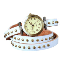 Load image into Gallery viewer, Fashionable River Leather Belt Retro Watch
