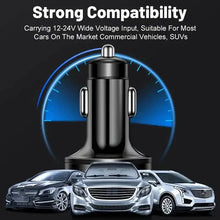 Load image into Gallery viewer, Fast Charging 6 Ports Car Charger Adapter with 4 USB + 2 Type-C 40W QC3.0
