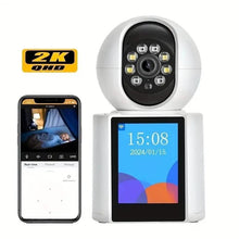 Load image into Gallery viewer, 2-Pack: 2K Indoor Security Camera | 2-Way Audio &amp; Video Call + Night Vision
