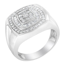 Load image into Gallery viewer, 14K White Gold Men's 1 CTTW Diamond Band Ring
