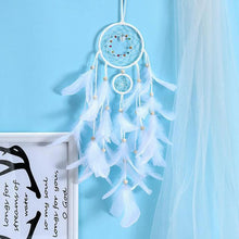 Load image into Gallery viewer, Feather Crafts Dream Catcher Brown Wind Chimes Handmade Christmas Net Handmade Wall Hanging Home Decor Dream Catcher With Feathers For Wall Hanging Car Home Balcony Decorations
