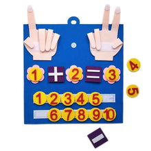 Load image into Gallery viewer, Felt Board Finger Numbers Counting Toy
