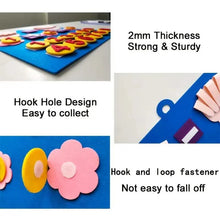 Load image into Gallery viewer, Felt Board Finger Numbers Counting Toy
