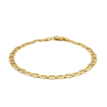 Load image into Gallery viewer, 4.5mm 10k Yellow Gold Mariner Link Bracelet
