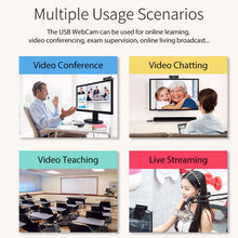 Load image into Gallery viewer, FHD 1080P Webcam USB Auto Focus with Microphone
