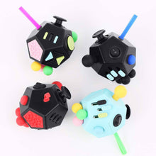 Load image into Gallery viewer, Fidget Dodecagon ‚Äì12-Side Fidget Cube Relieves Stress and Anxiety Anti Depression Cube
