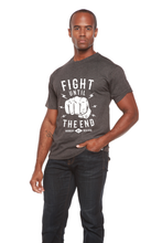 Load image into Gallery viewer, Fight Until Men's Bamboo Viscose/Organic Cotton Short Sleeve Graphic T-Shirt
