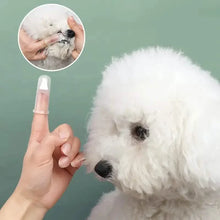 Load image into Gallery viewer, Finger Toothbrush For Dogs and Cats
