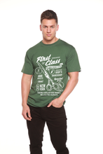 Load image into Gallery viewer, First Class Barber Men's Bamboo Viscose/Organic Cotton Short Sleeve Graphic T-Shirt
