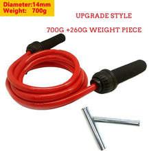 Load image into Gallery viewer, Fitness Weight-Bearing Bold And Heavy Sport Jump Rope Adjustable PVC Jump Rope For Cardio Fitness Versatile Jump Rope PVC Skipping Rope For Speed Training

