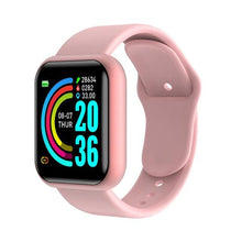 Load image into Gallery viewer, Fitness Wristwatch Color Screen Smart Sport Bracelet Activity Running Activity Fitness Tracker Smartwatch Heart Rate Monitor Waterproof Fitness Tracker Heart Rate For Children Men Women
