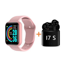 Load image into Gallery viewer, Fitness Wristwatch Color Screen Smart Sport Bracelet Activity Running Activity Fitness Tracker Smartwatch Heart Rate Monitor Waterproof Fitness Tracker Heart Rate For Children Men Women
