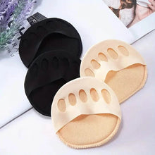 Load image into Gallery viewer, Five-Toe Forefoot Pads For Women High Heels, Shock Absorption Half Insoles, Toe Pad Inserts
